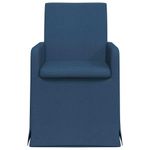 Casa si Gradina - Mobilier - Scaune si fotolii - Scaune - Scaune de dining 2 pcs albastru 57 x 67 x 95 cm tesatura - Infinity.ro