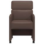 Casa si Gradina - Mobilier - Scaune si fotolii - Scaune - Scaune de dining 2 pcs Maro 58 x 65 x 98 cm Piele artificiala - Infinity.ro