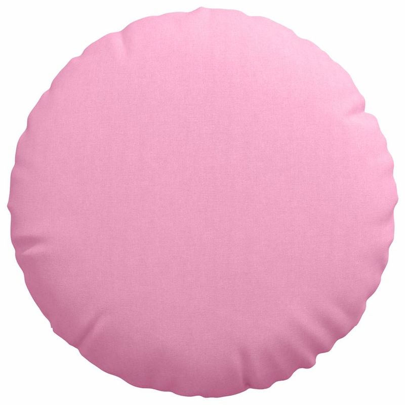 Casa si Gradina - Textile si covoare - Perne si pilote - Perne decorative - Perne de Sezut 2 pcs Roz Ø80 x 29 cm tesatura - Infinity.ro