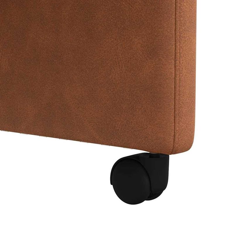 Casa si Gradina - Mobilier - Scaune si fotolii - Scaune - Scaune de dining 2 pcs Maro 57 x 67 x 98 cm Piele artificiala - Infinity.ro