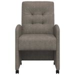 Casa si Gradina - Mobilier - Scaune si fotolii - Scaune - Scaune de dining 2 pcs Gri 57 x 67 x 98 cm Piele artificiala - Infinity.ro