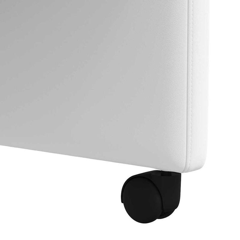 Casa si Gradina - Mobilier - Scaune si fotolii - Scaune - Scaune de dining 2 pcs Alb 58 x 65 x 98 cm Piele artificiala - Infinity.ro
