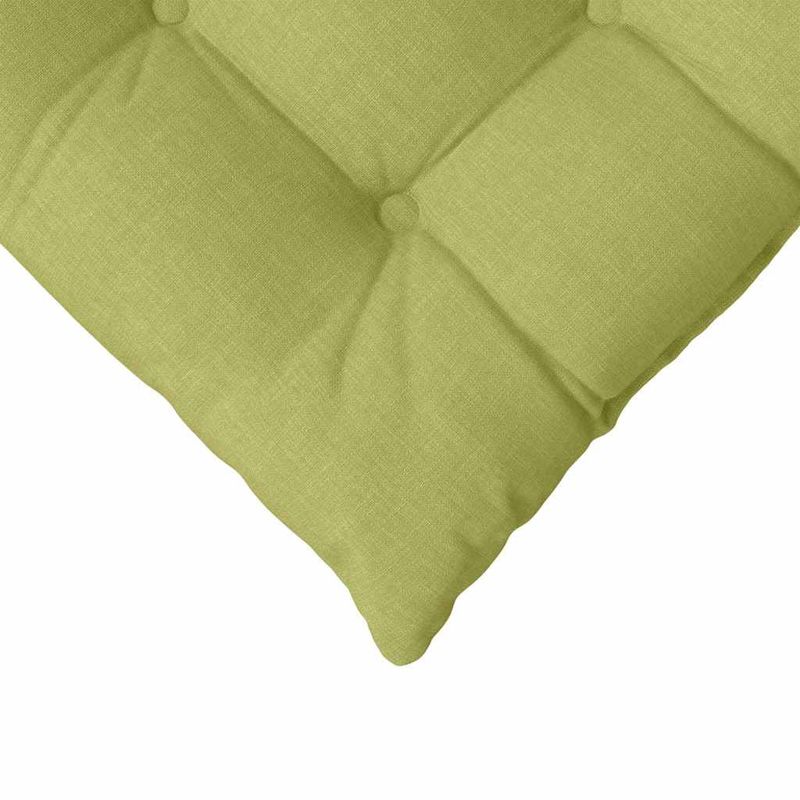 Casa si Gradina - Textile si covoare - Perne si pilote - Perne decorative - Perne de Sezut 2 pcs Verde deschis 40 x 40 x 6 cm tesatura - Infinity.ro