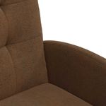 Casa si Gradina - Mobilier - Scaune si fotolii - Scaune - Scaune de dining cu roti 2 pcs Maro 57 x 67 x 98 cm - Infinity.ro