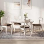 Casa si Gradina - Textile si covoare - Perne si pilote - Perne decorative - Perne de Sezut 4 pcs Maro 40 x 40 x 12 cm tesatura - Infinity.ro