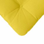 Casa si Gradina - Textile si covoare - Perne si pilote - Perne decorative - Perne de Sezut 4 pcs Galben Deschis 40 x 40 x 12 cm tesatura - Infinity.ro