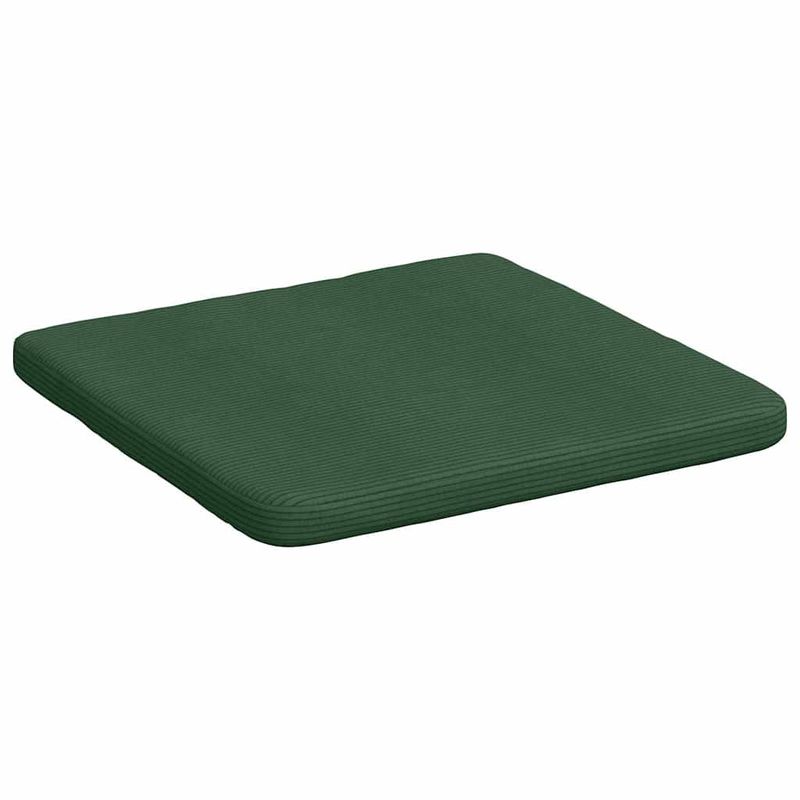 Casa si Gradina - Textile si covoare - Perne si pilote - Perne decorative - Perne de Sezut 4 pcs Verde inchis 40 x 40 x 3 cm - Infinity.ro