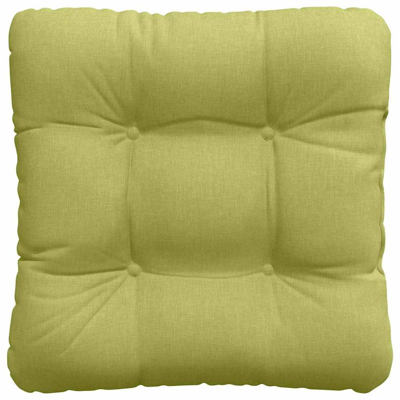 Casa si Gradina - Textile si covoare - Perne si pilote - Perne decorative - Perne de Sezut 4 pcs Verde deschis 45 x 45 x 12 cm tesatura - Infinity.ro