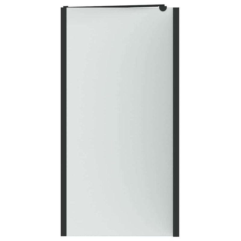 Casa si Gradina - Sanitare - Cazi si cabine de dus - Paravane si usi - Paravan dus Negru 120 x 68 x 130 cm Sticla ESG si aluminiu - Infinity.ro