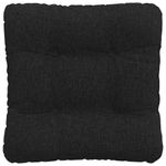 Casa si Gradina - Textile si covoare - Perne si pilote - Perne decorative - Perne de Sezut 4 pcs Negru 40 x 40 x 12 cm tesatura - Infinity.ro