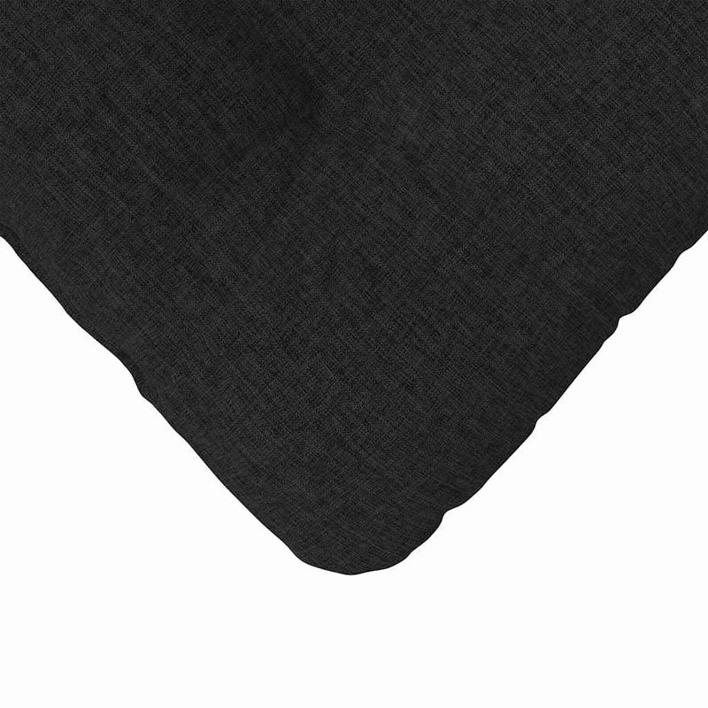 Casa si Gradina - Textile si covoare - Perne si pilote - Perne decorative - Perne de Sezut 4 pcs Negru 40 x 40 x 12 cm tesatura - Infinity.ro