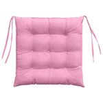 Casa si Gradina - Textile si covoare - Perne si pilote - Perne decorative - Perne de Sezut 2 pcs Roz 40 x 40 x 6 cm tesatura - Infinity.ro