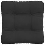 Casa si Gradina - Textile si covoare - Perne si pilote - Perne decorative - Perne de Sezut 4 pcs Negru 40 x 40 cm Tesatura din microfibra - Infinity.ro