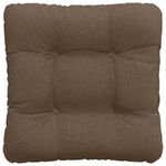 Casa si Gradina - Textile si covoare - Perne si pilote - Perne decorative - Perne de Sezut 4 pcs Maro 45 x 45 x 12 cm tesatura - Infinity.ro