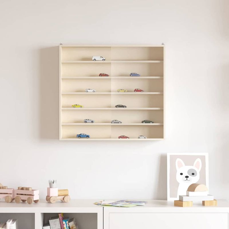 Casa si Gradina - Mobilier - Biblioteci si rafturi - Rafturi - Suport de expunere din lemn Altele Maro 60 x 8,5 x 54 cm placaj - Infinity.ro