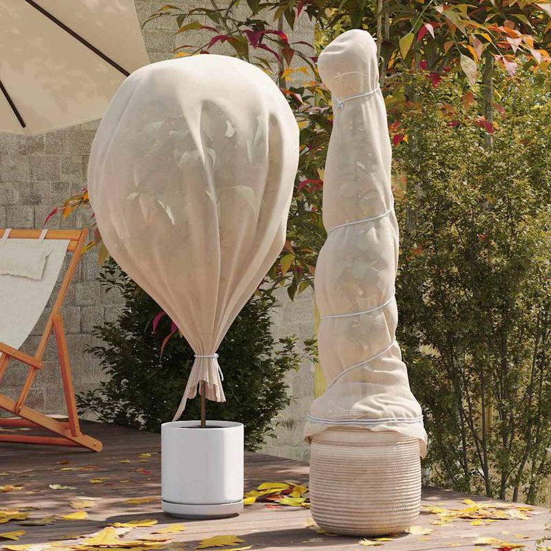 Casa si Gradina - Gradinarit si plante - Unelte gradinarit - Accesorii pentru unelte gradinarit - Fleece de Protectie pentru Plante impotriva Inghetului Bej - Infinity.ro