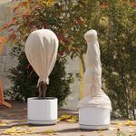 Casa si Gradina - Gradinarit si plante - Unelte gradinarit - Accesorii pentru unelte gradinarit - Fleece de Protectie pentru Plante impotriva Inghetului Bej - Infinity.ro