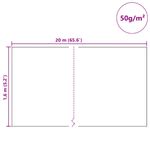 Casa si Gradina - Gradinarit si plante - Unelte gradinarit - Accesorii pentru unelte gradinarit - Fleece de Protectie pentru Plante impotriva Inghetului Verde - Infinity.ro