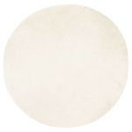 Casa si Gradina - Textile si covoare - Covoare - Covoare casa - Covor Faux din Lana de oaie Alb 120 x 120 cm Poliester - Infinity.ro