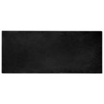 Casa si Gradina - Textile si covoare - Covoare - Covoare casa - Covor din Blana Faux de Iepure Negru 80 x 200 cm Poliester - Infinity.ro