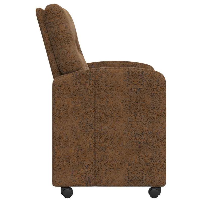 Casa si Gradina - Mobilier - Scaune si fotolii - Scaune - Scaune de dining cu roti 2 pcs Maro 57 x 67 x 95 cm - Infinity.ro
