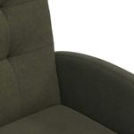 Casa si Gradina - Mobilier - Scaune si fotolii - Scaune - Scaune de dining cu roti 2 pcs Verde militar 57 x 67 x 98 cm - Infinity.ro