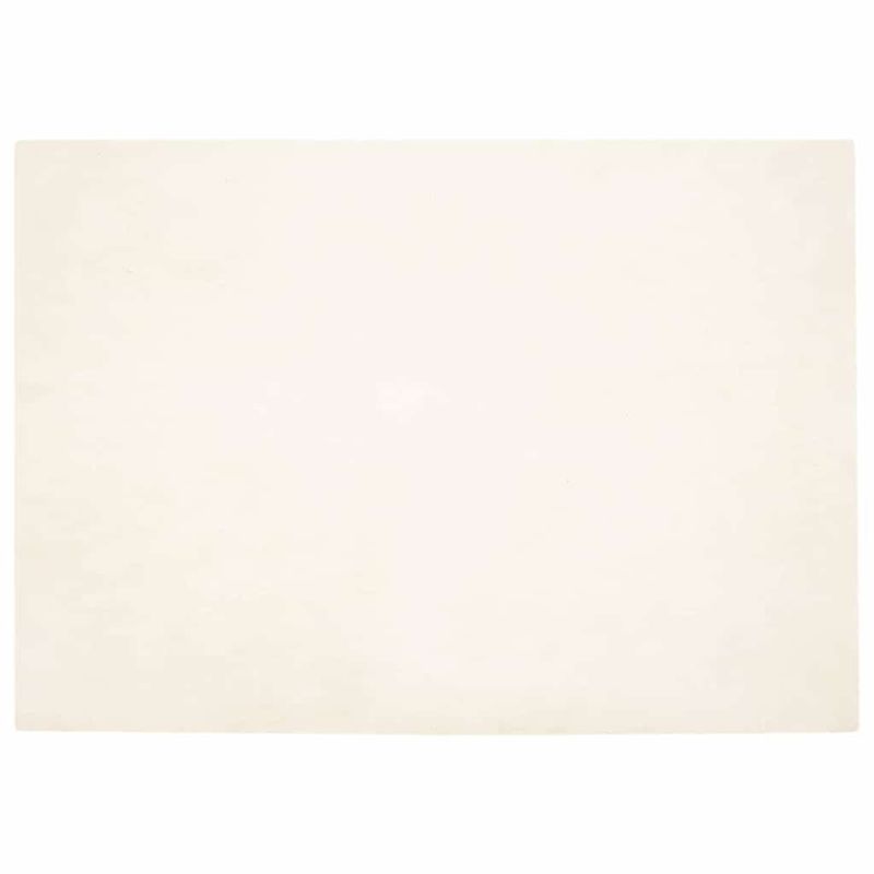 Casa si Gradina - Textile si covoare - Covoare - Covoare casa - Covor din Blana Faux de Iepure Alb 140 x 200 cm Poliester - Infinity.ro