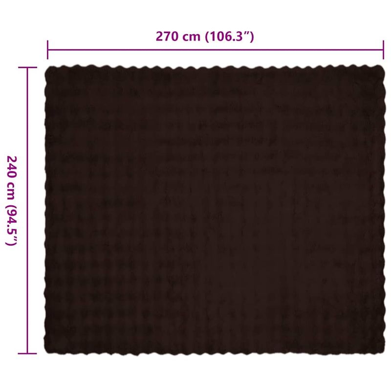 Casa si Gradina - Textile si covoare - Pături și cuverturi - Pături - Patura din Blana sintetica de Iepure 4 pcs Culoare Camila - Infinity.ro