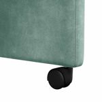 Casa si Gradina - Mobilier - Scaune si fotolii - Scaune - Scaune de dining 2 pcs verde-albastriu 58 x 67 x 97 cm Catifea - Infinity.ro