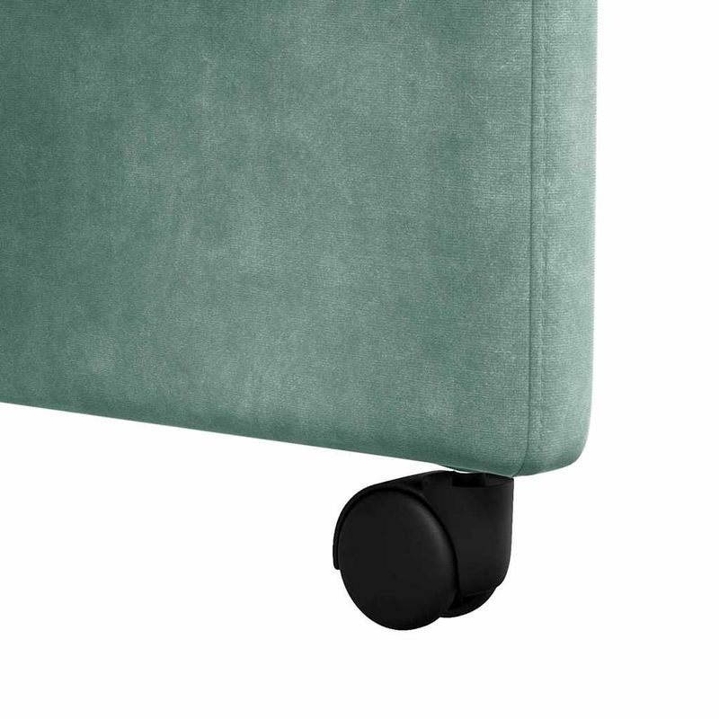 Casa si Gradina - Mobilier - Scaune si fotolii - Scaune - Scaune de dining 2 pcs verde-albastriu 58 x 67 x 97 cm Catifea - Infinity.ro