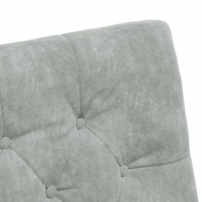 Casa si Gradina - Mobilier - Scaune si fotolii - Scaune - Scaune de dining 2 pcs Gri deschis 58 x 67 x 97 cm Catifea - Infinity.ro