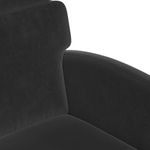 Casa si Gradina - Mobilier - Scaune si fotolii - Scaune - Scaune de dining cu roti 2 pcs Negru 58 x 65 x 98 cm Catifea - Infinity.ro