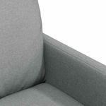 Casa si Gradina - Mobilier - Scaune si fotolii - Scaune - Scaune de dining 2 pcs Gri deschis 57 x 67 x 98 cm tesatura - Infinity.ro