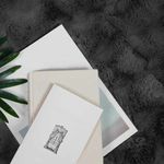 Casa si Gradina - Textile si covoare - Pături și cuverturi - Pături - Patura din Blana sintetica de Iepure 4 pcs Gri inchis - Infinity.ro