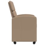 Casa si Gradina - Mobilier - Scaune si fotolii - Scaune - Scaune de dining cu roti 2 pcs Cappuccino 58 x 65 x 98 cm - Infinity.ro