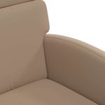 Casa si Gradina - Mobilier - Scaune si fotolii - Scaune - Scaune de dining cu roti 2 pcs Cappuccino 58 x 65 x 98 cm - Infinity.ro