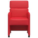 Casa si Gradina - Mobilier - Scaune si fotolii - Scaune - Scaune de dining 2 pcs Rosu 58 x 65 x 98 cm Piele artificiala - Infinity.ro