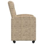 Casa si Gradina - Mobilier - Scaune si fotolii - Scaune - Scaune de dining cu roti 2 pcs Gri deschis 57 x 67 x 98 cm - Infinity.ro