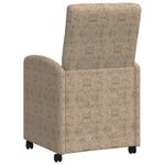 Casa si Gradina - Mobilier - Scaune si fotolii - Scaune - Scaune de dining cu roti 2 pcs Gri deschis 57 x 67 x 98 cm - Infinity.ro