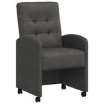 Casa si Gradina - Mobilier - Scaune si fotolii - Scaune - Scaune de dining 2 pcs Negru 57 x 67 x 98 cm Piele artificiala - Infinity.ro