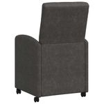 Casa si Gradina - Mobilier - Scaune si fotolii - Scaune - Scaune de dining 2 pcs Negru 57 x 67 x 98 cm Piele artificiala - Infinity.ro