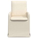 Casa si Gradina - Mobilier - Scaune si fotolii - Scaune - Scaune de dining 2 pcs Bej 57 x 67 x 98 cm in - Infinity.ro