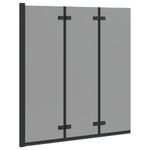 Casa si Gradina - Sanitare - Cazi si cabine de dus - Cabine dus - Incarcare dus Manual Negru 130 x 138 cm Sticla ESG si aluminiu - Infinity.ro