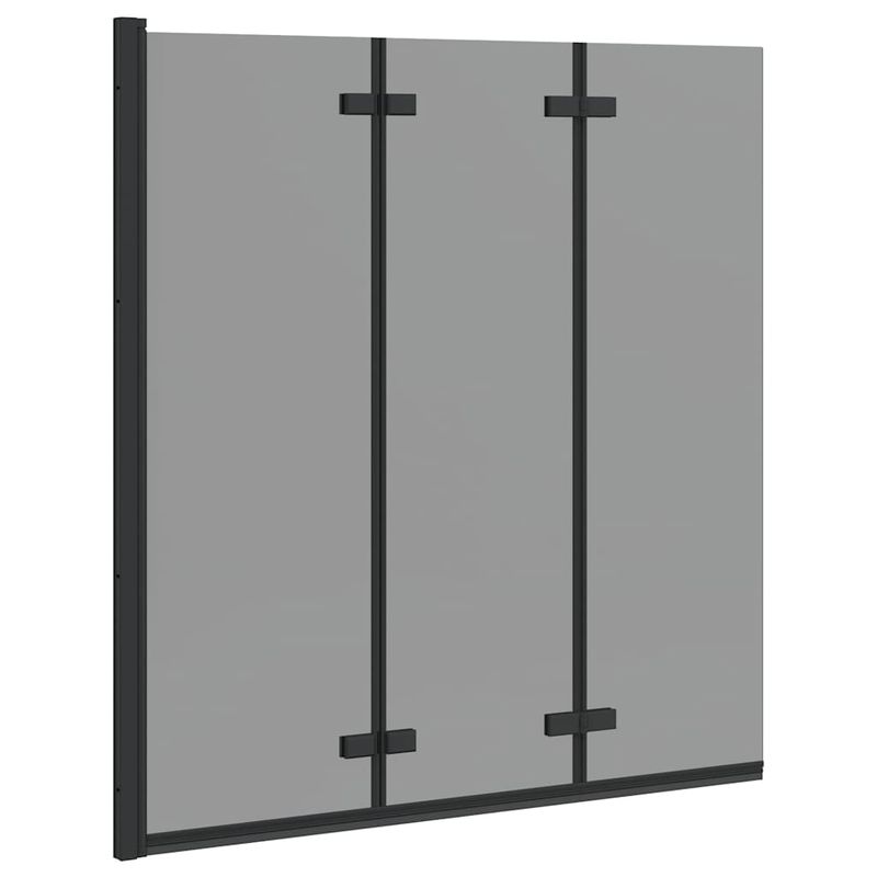 Casa si Gradina - Sanitare - Cazi si cabine de dus - Cabine dus - Incarcare dus Manual Negru 130 x 138 cm Sticla ESG si aluminiu - Infinity.ro