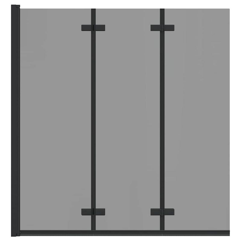 Casa si Gradina - Sanitare - Cazi si cabine de dus - Cabine dus - Incarcare dus Manual Negru 130 x 138 cm Sticla ESG si aluminiu - Infinity.ro