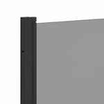 Casa si Gradina - Sanitare - Cazi si cabine de dus - Cabine dus - Incarcare dus Manual Negru 130 x 138 cm Sticla ESG si aluminiu - Infinity.ro