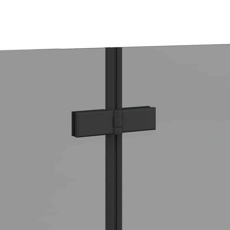 Casa si Gradina - Sanitare - Cazi si cabine de dus - Cabine dus - Incarcare dus Manual Negru 130 x 138 cm Sticla ESG si aluminiu - Infinity.ro