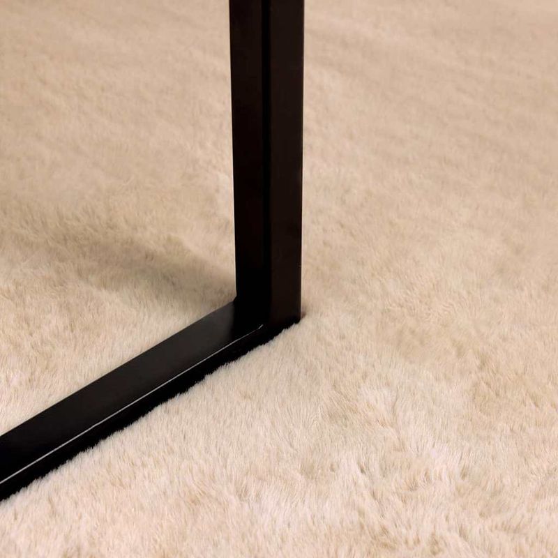 Casa si Gradina - Textile si covoare - Covoare - Covoare casa - Covor din Blana Faux de Iepure Bej 200 x 280 cm Poliester - Infinity.ro