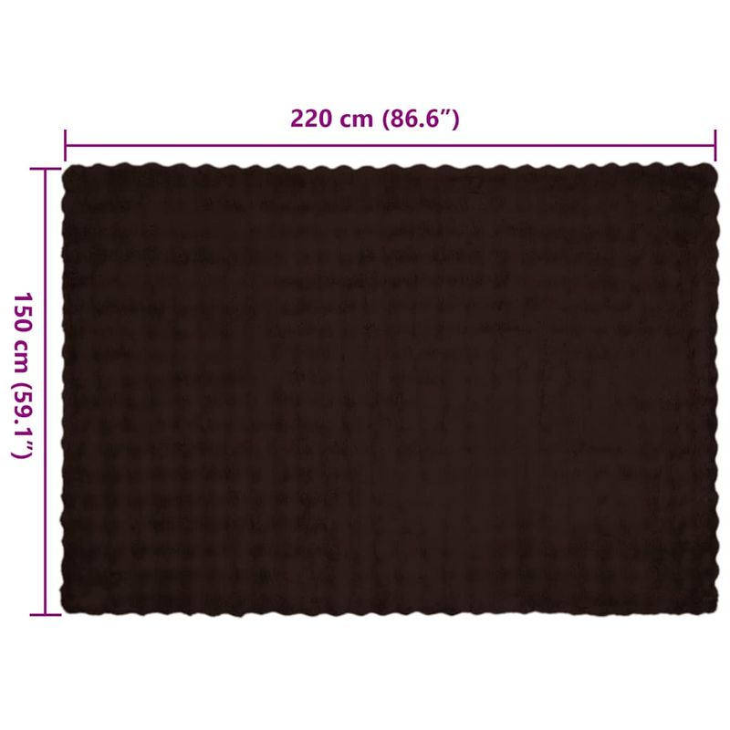 Casa si Gradina - Textile si covoare - Pături și cuverturi - Pături - Patura din Blana sintetica de Iepure 4 pcs Culoare Camila - Infinity.ro
