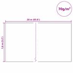 Casa si Gradina - Gradinarit si plante - Unelte gradinarit - Accesorii pentru unelte gradinarit - Fleece de Protectie pentru Plante impotriva Inghetului Verde - Infinity.ro